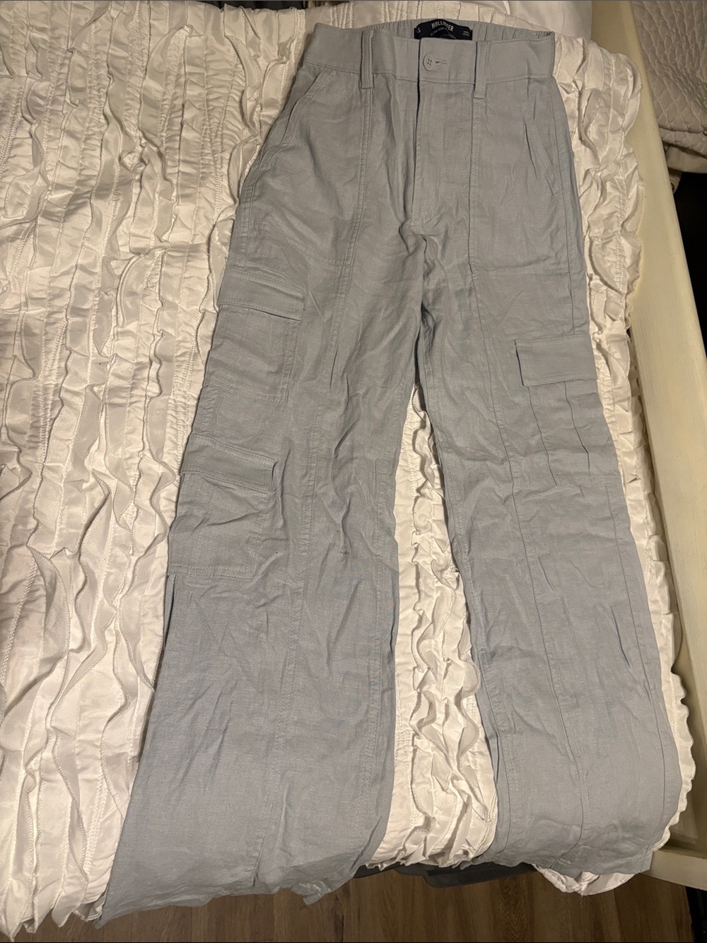 Gray Cargo Pants